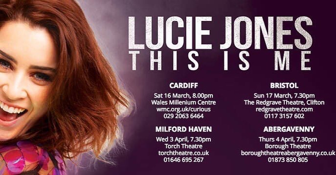 Lucie Jones will be at Clifton’s Redgrave Theatre in March