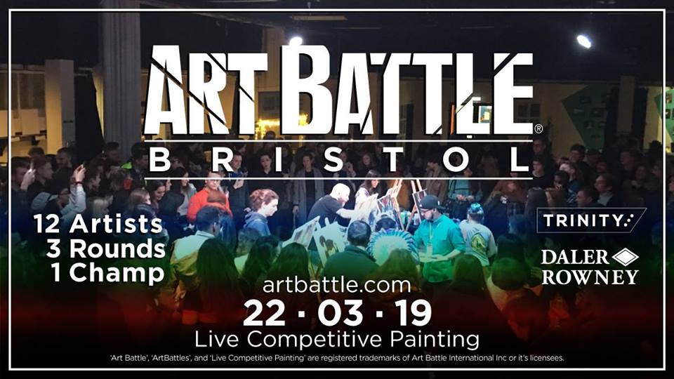 Art Battle comes to Bristol’s Trinity Centre! 