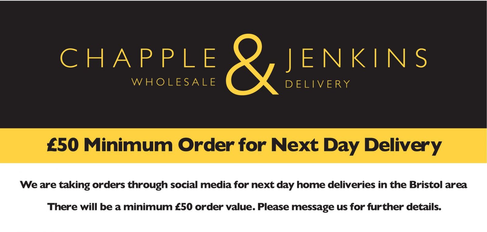 An established local wholesaler, Chapple & Jenkins sell a range of quality food, drink and homeware products online.