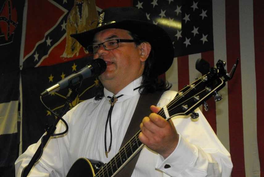 Ben Thompson at Country and Western Night at The Plough Inn in Bristol