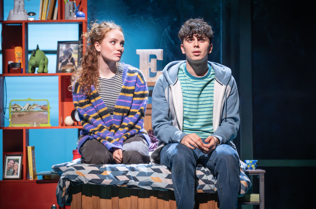 Ryan Kopel and Lauren Conroy in Dear Evan Hansen at The Bristol Hippodrome