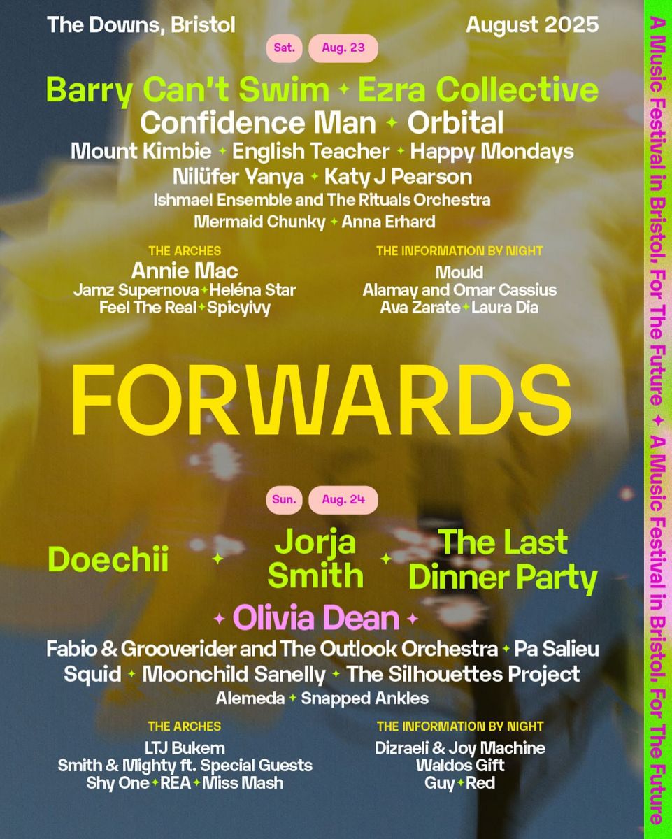 FORWARDS FESTIVAL TICKETS