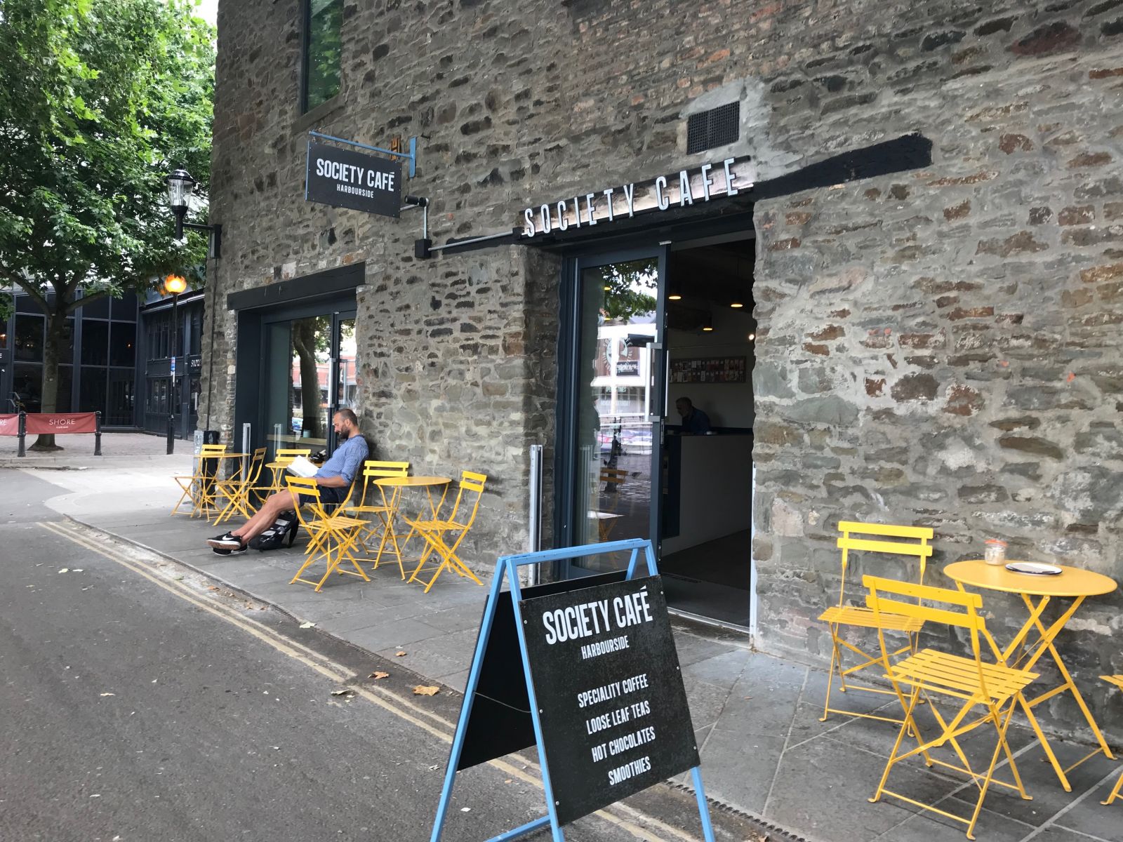 Society Cafe in Bristol, 2018