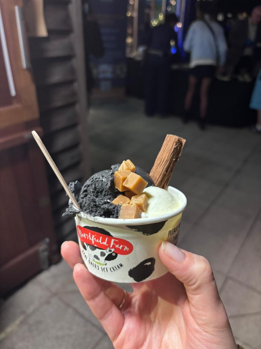 Marshfield Farm ice cream at The Board Walk Bristol