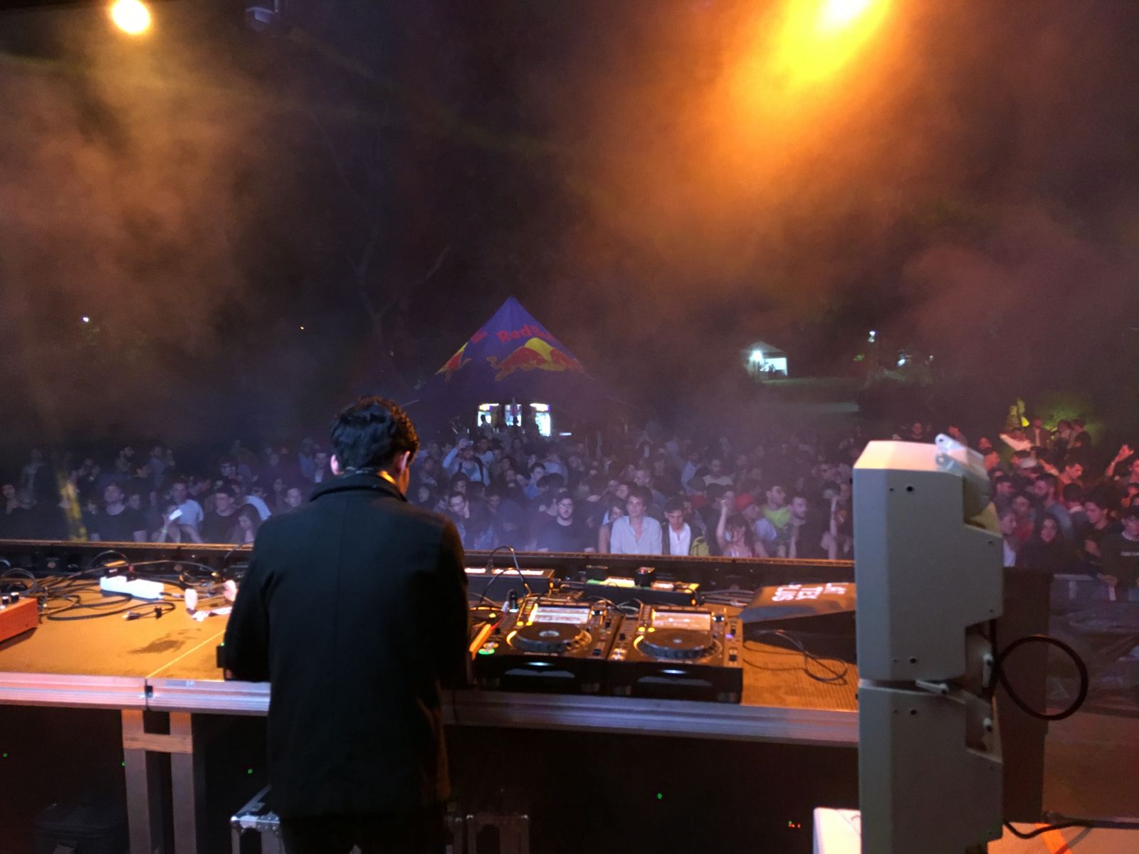 Hunee delivered arguably the best set of the weekend as he closed the festival on the first night.