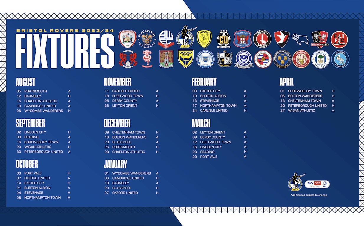 2022/23 Championship fixtures revealed - Bristol City FC