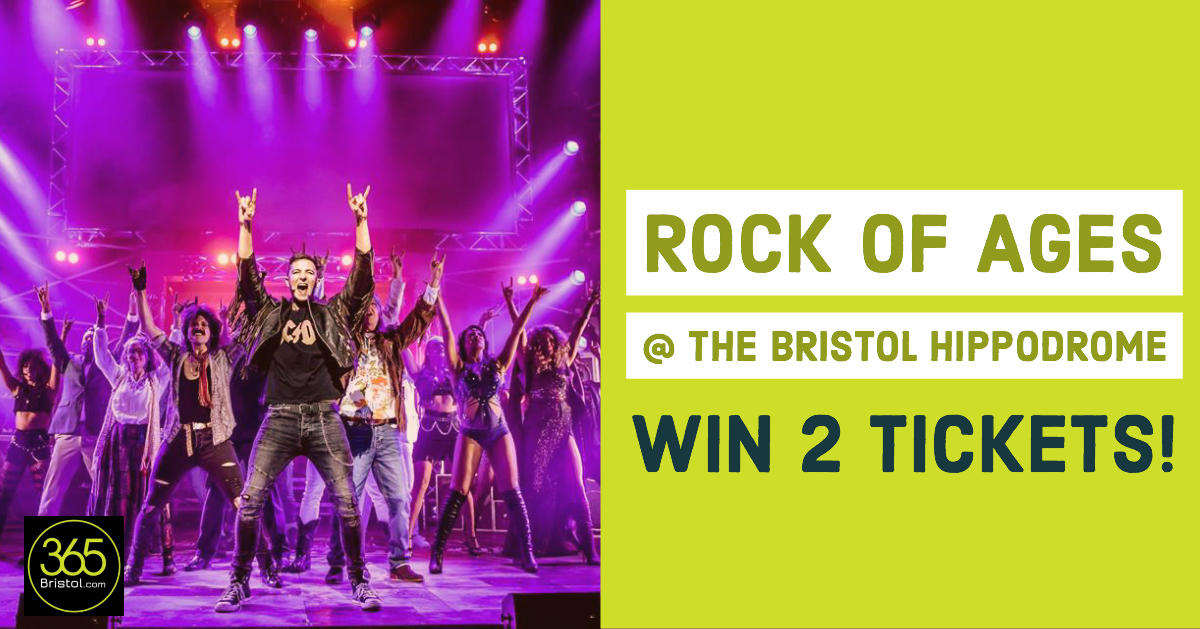 We’re giving away two tickets to see Rock of Ages at The Bristol Hippodrome!