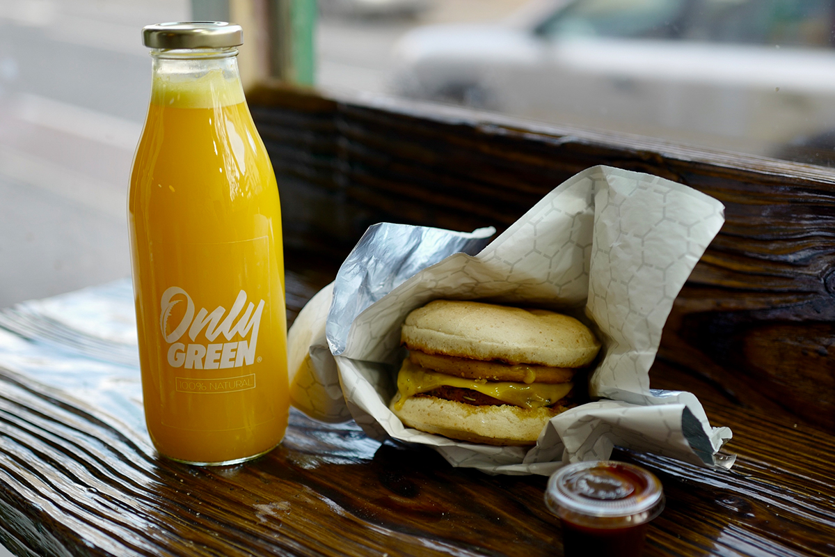 Only Green's Breakfast Muffin Meal Deal.