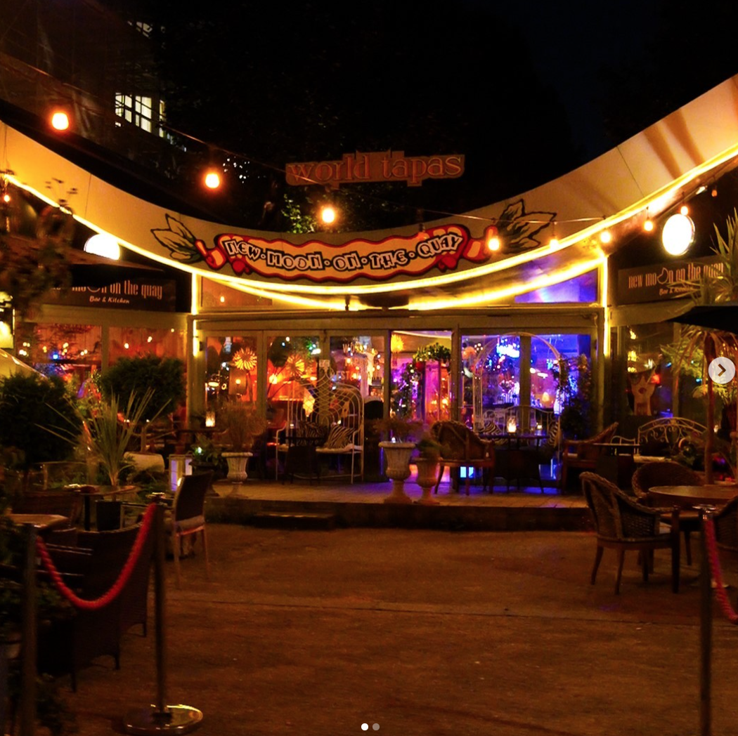 New Moon on the Quay, Bristol Harbourside, BS1 5JE