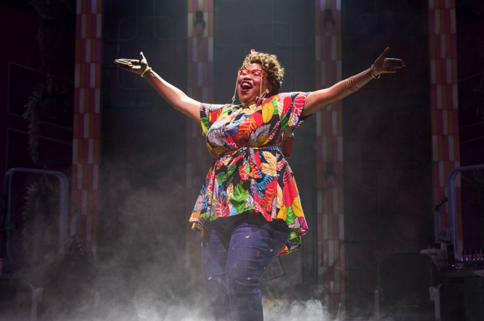Karen Mavundukure as Paulette in Legally Blonde at The Bristol Hippodrome Karen Mavundukure as Paulette in Legally Blonde at The Bristol Hippodrome
