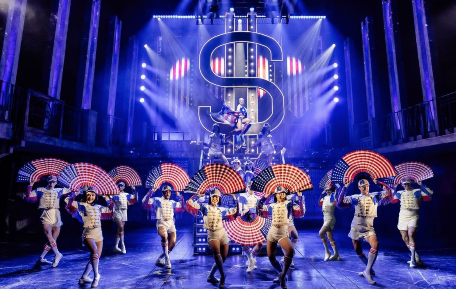 Seann Miley Moore and cast in Miss Saigon at The Bristol Hippodrome performing The American Dream Seann Miley Moore and cast in Miss Saigon at The Bristol Hippodrome performing The American Dream