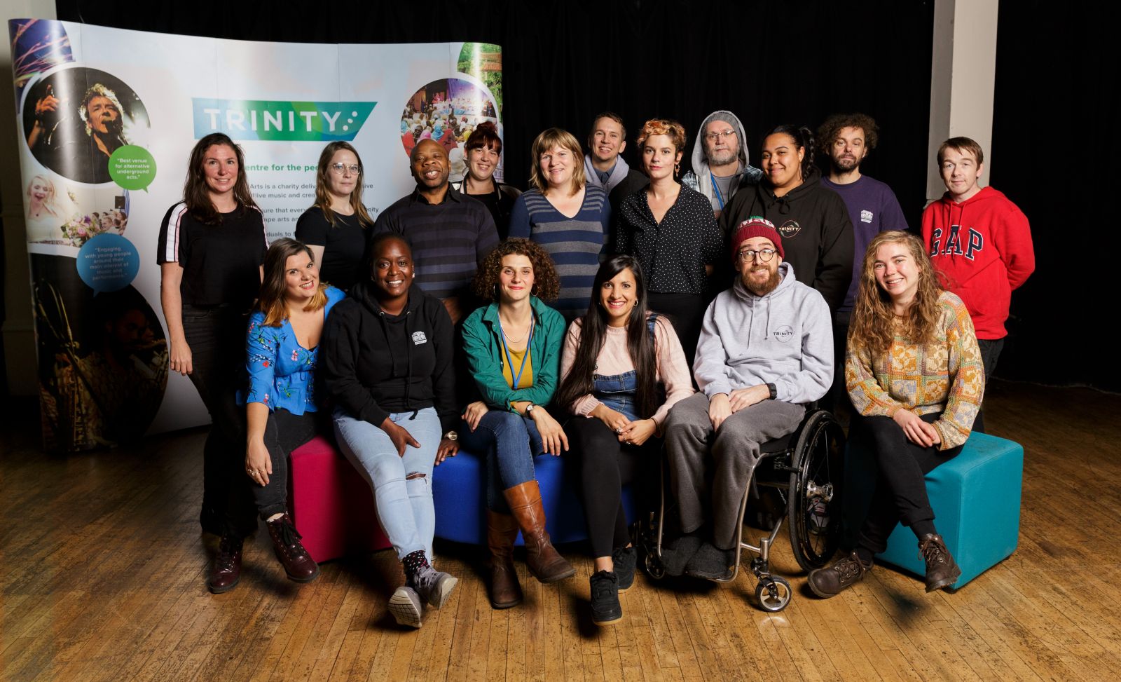 The Trinity Centre is run by a dedicated team of full-time staff and volunteers.