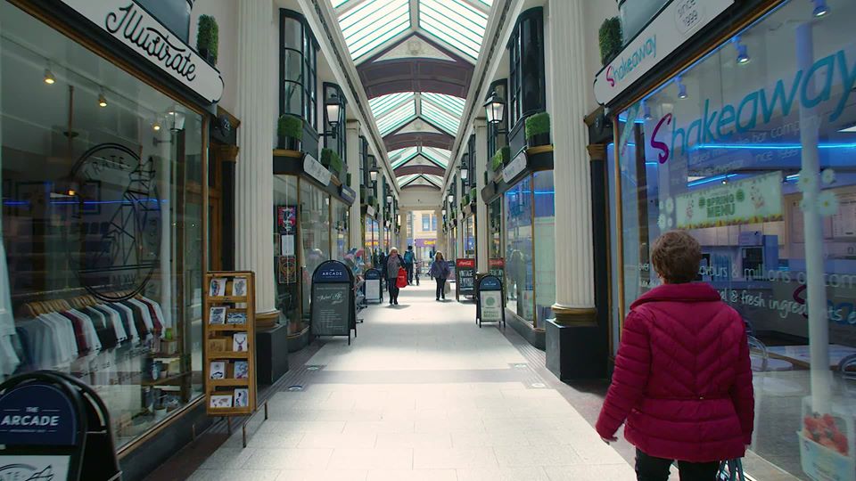 The Arcade in Broadmead.