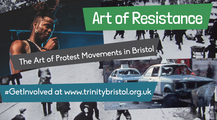 Trinity Centre's Art of Resistance.