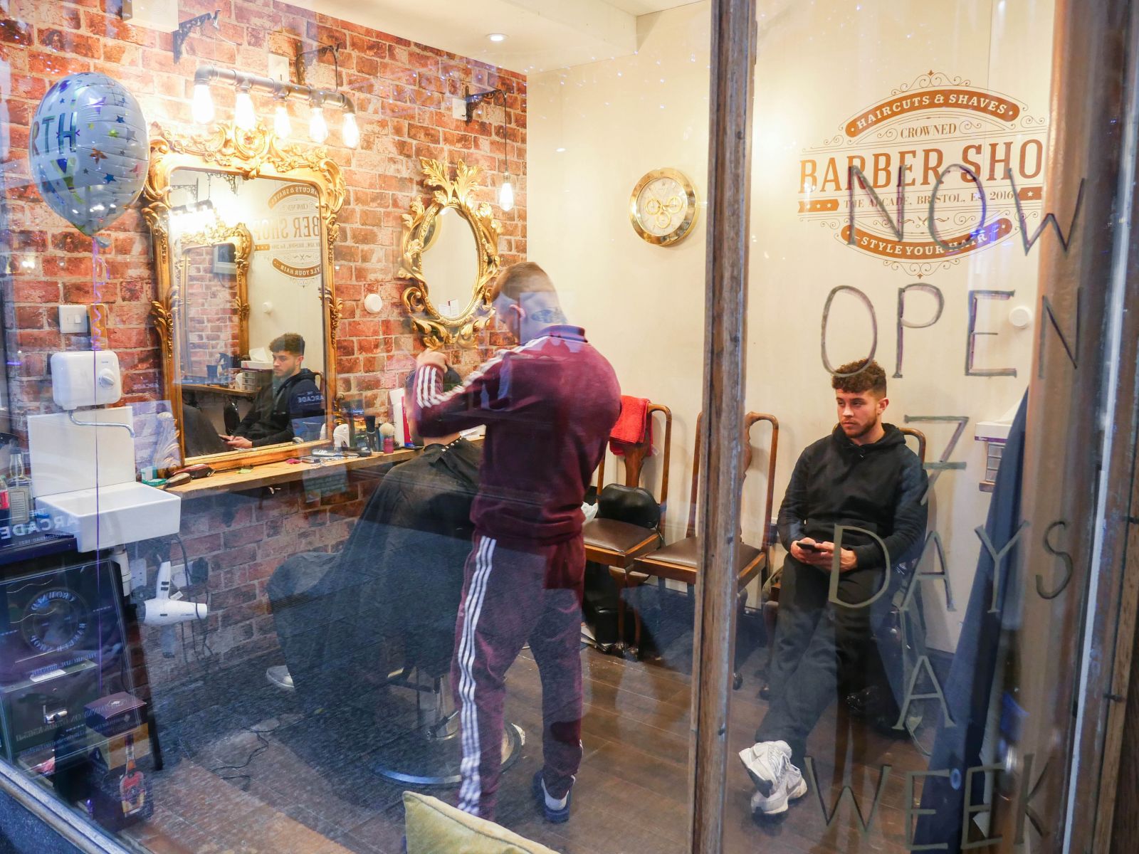 crowned barber shop