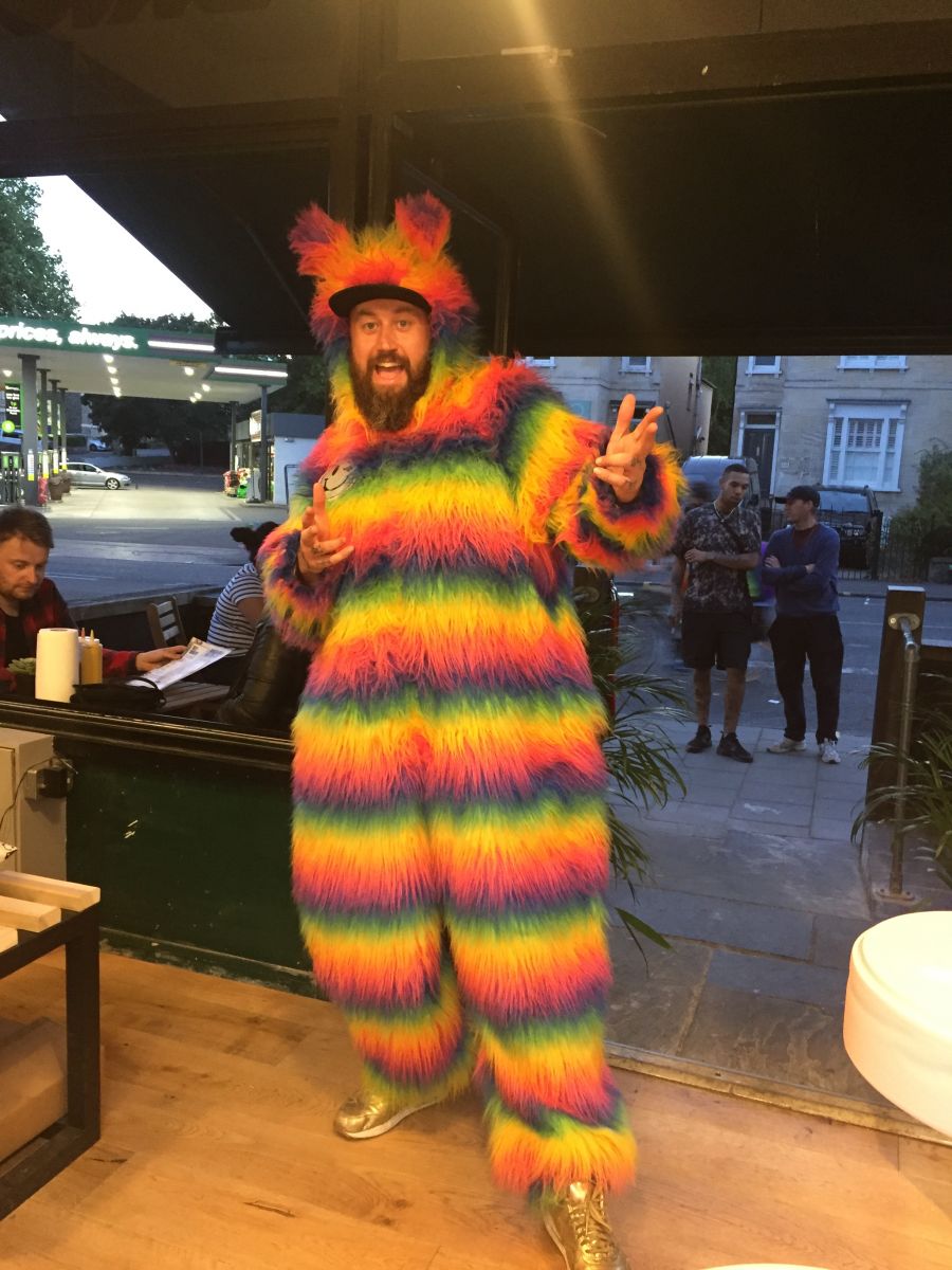 Owner Tom of Burger Bear Bristol