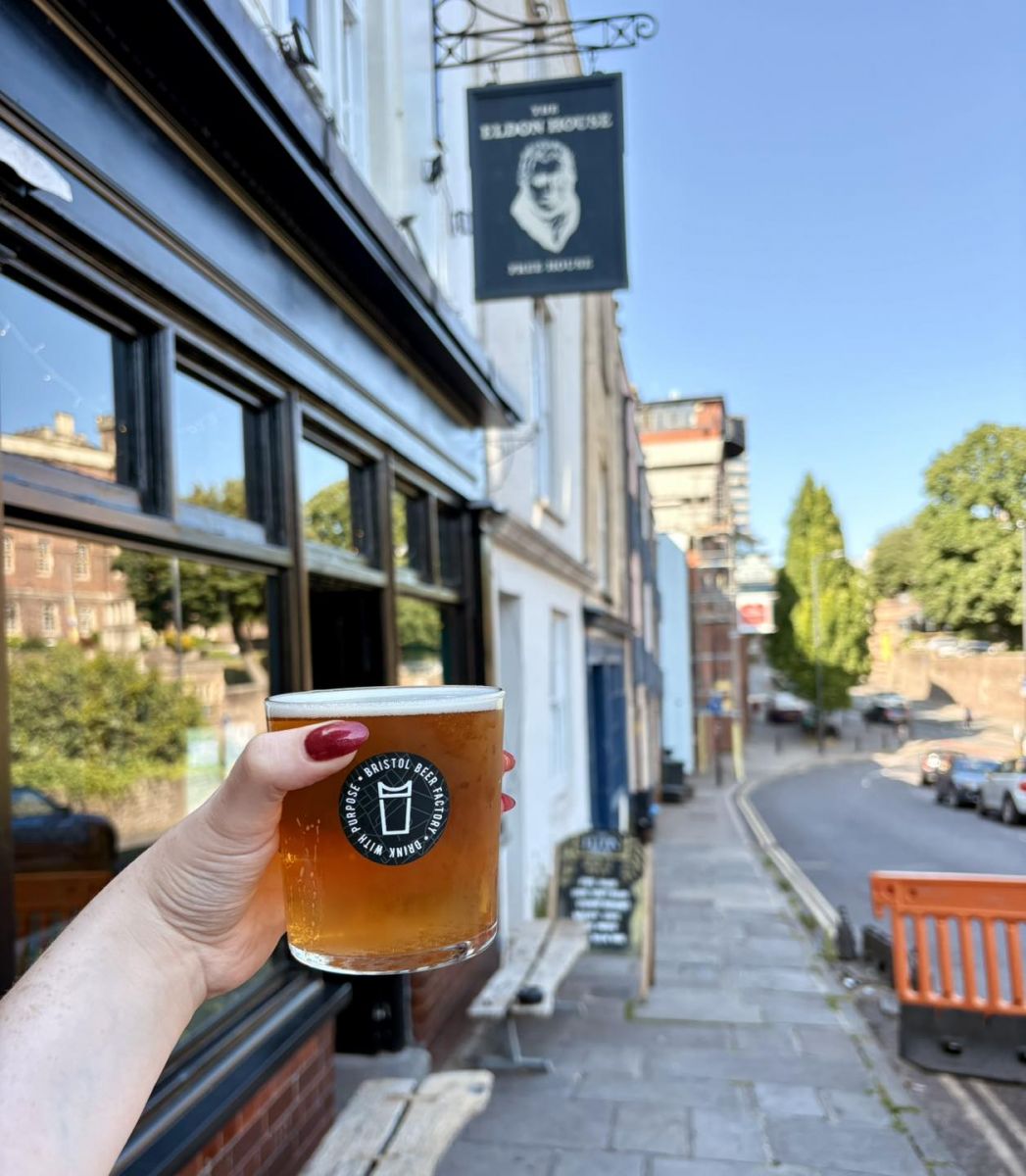 Beer at the Eldon House Bristol