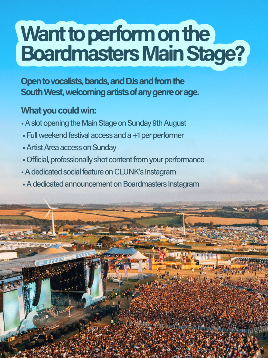 Boardmasters Breaking - perform on the main stage this August 2026!