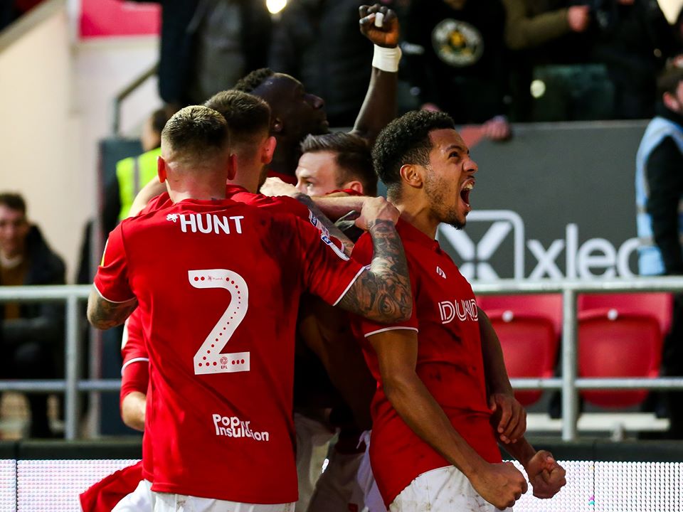 Bristol City in action in the EFL Championship.