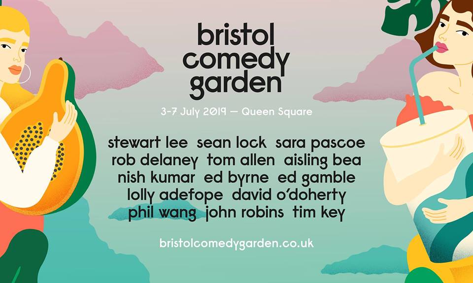 The 2019 Bristol Comedy Garden lineup.
