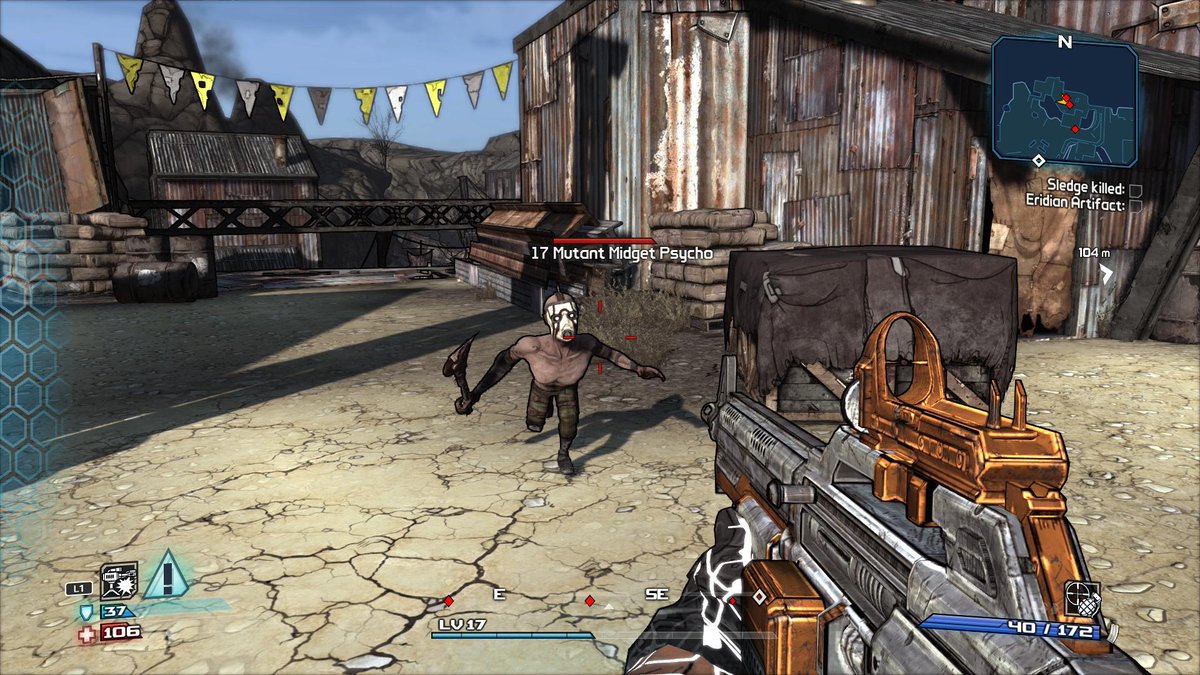 Borderlands Remastered on PS4.