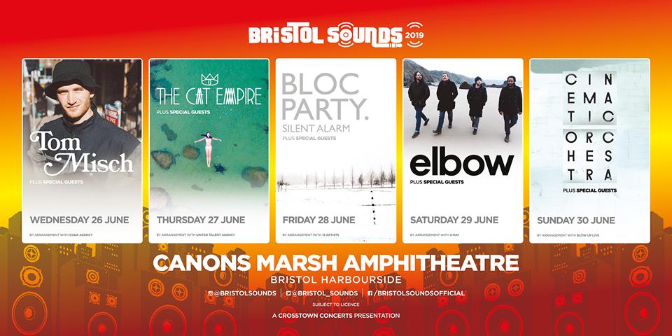 The full Bristol Sounds 2019 programme.
