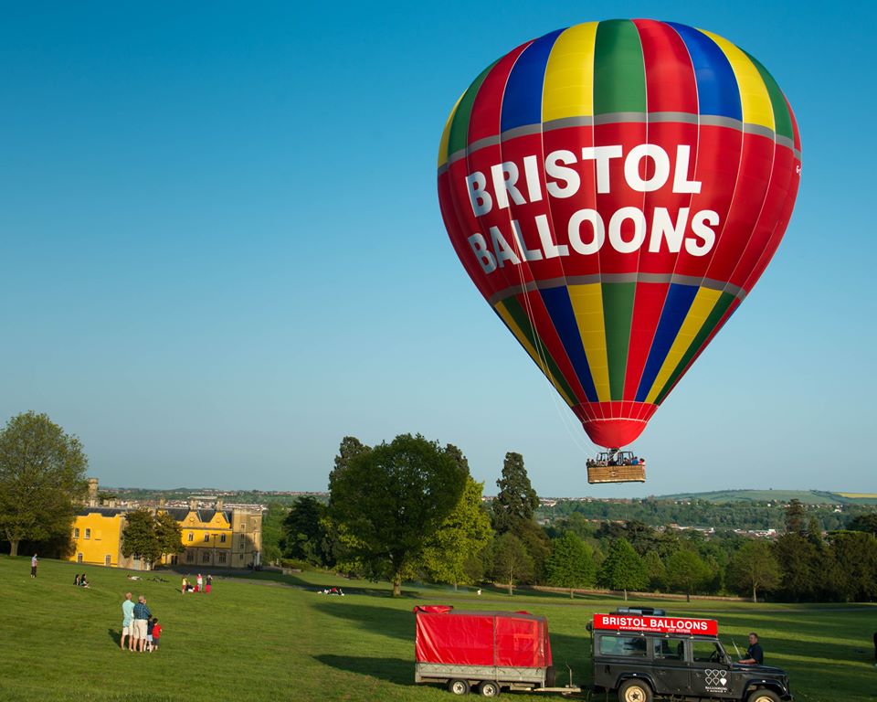 Winter hot air flights available now with Bristol Balloons.