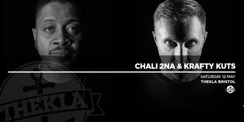 Founding member of Jurassic Five, Chali 2na, and prolific producer Krafty Kuts are set to play Thekla on Saturday 12th May