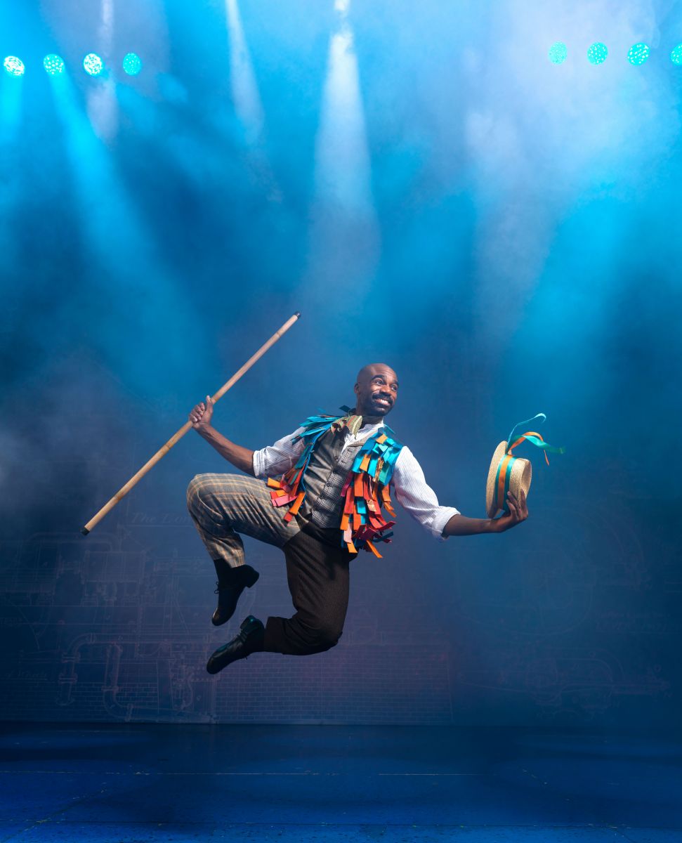 Ore Oduba as Caractacus Potts at The Bristol Hippodrome