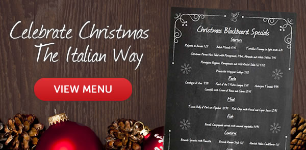 Christmas Specials at Europa Italian Restaurant in Bristol