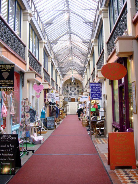 Clifton Arcade in Bristol