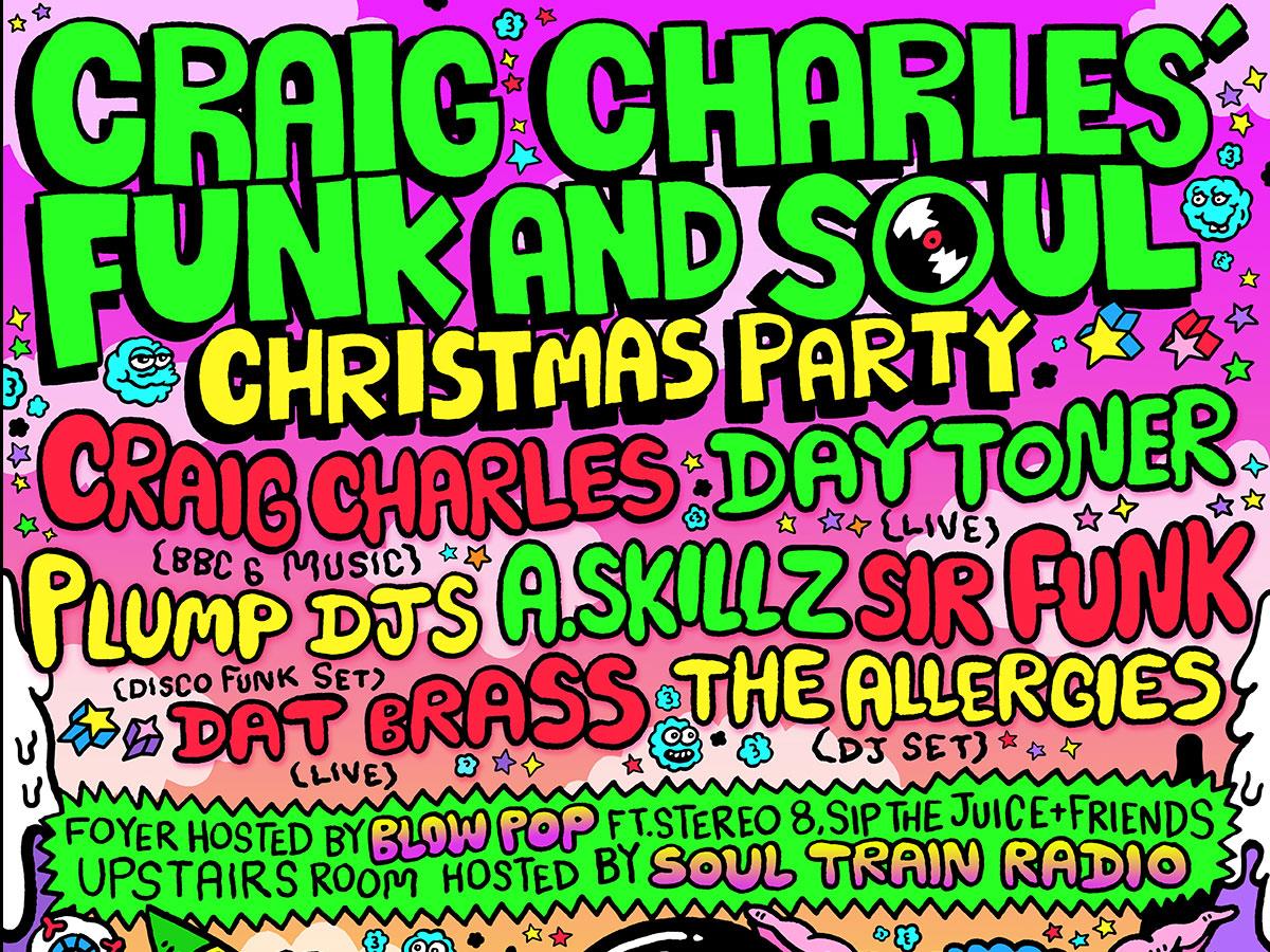 Craig Charles Funk & Soul Christmas Party at the O2 Academy Bristol.