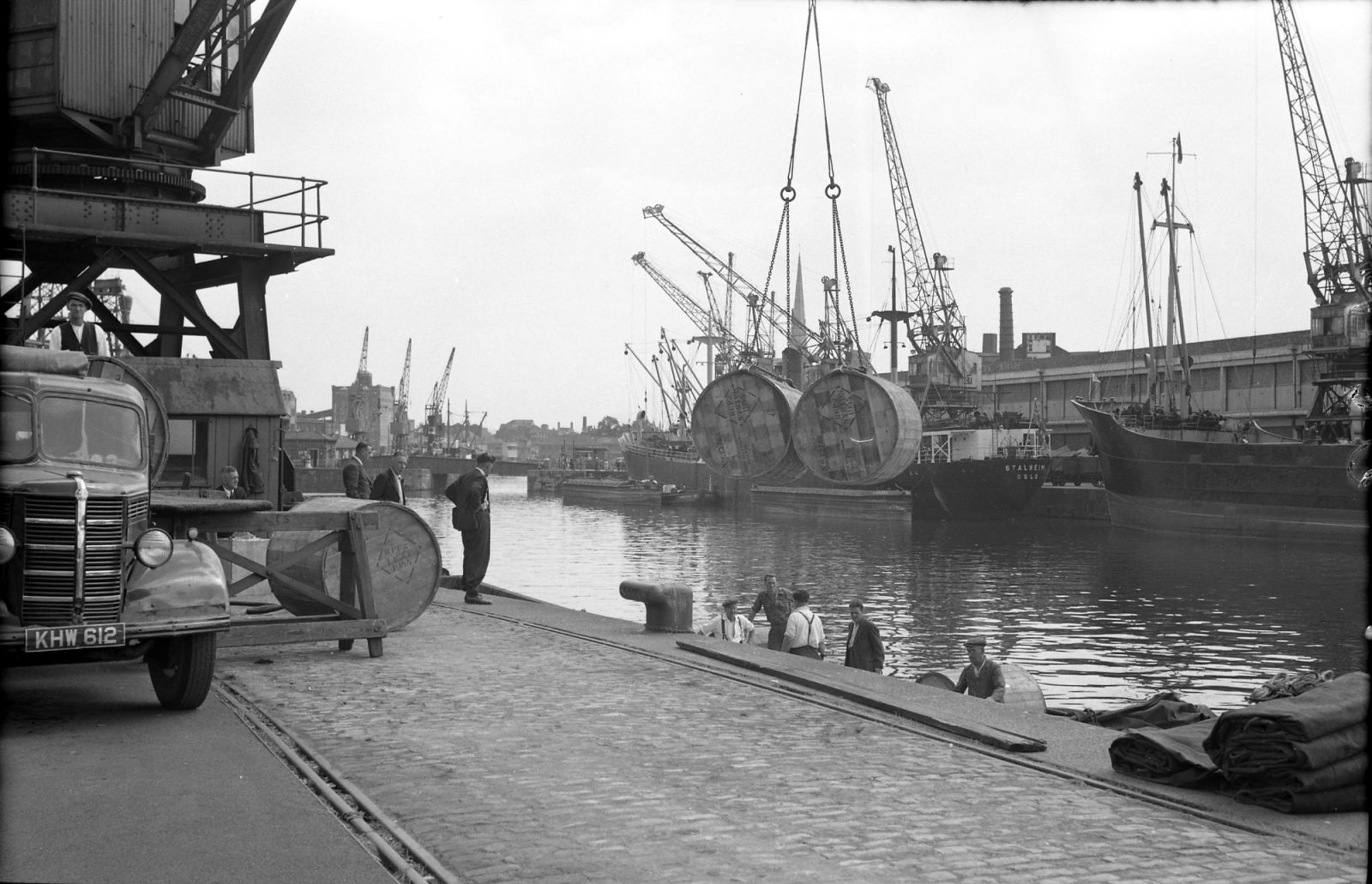 Bristol Docks operated from 1950-1975. Photo: M Shed