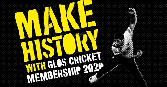 Gloucestershire Cricket 2020 Early Bird memberships.