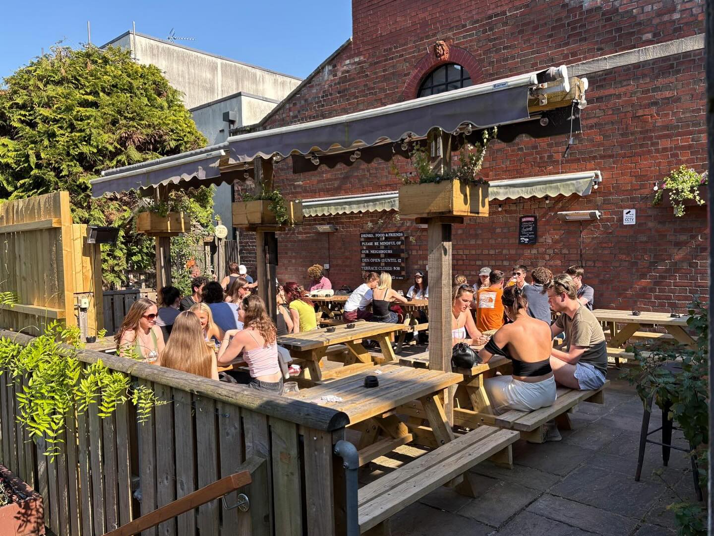 Den and Terrace Bristol Beer Garden
