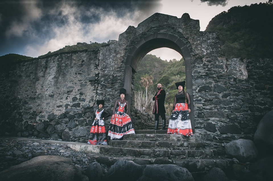 Ukrainian ethno-chaos outfit Dakhabrakha.