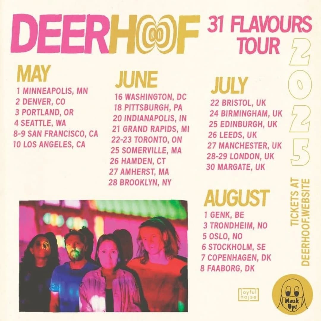 Deerhoof live at Strange Brew in Bristol