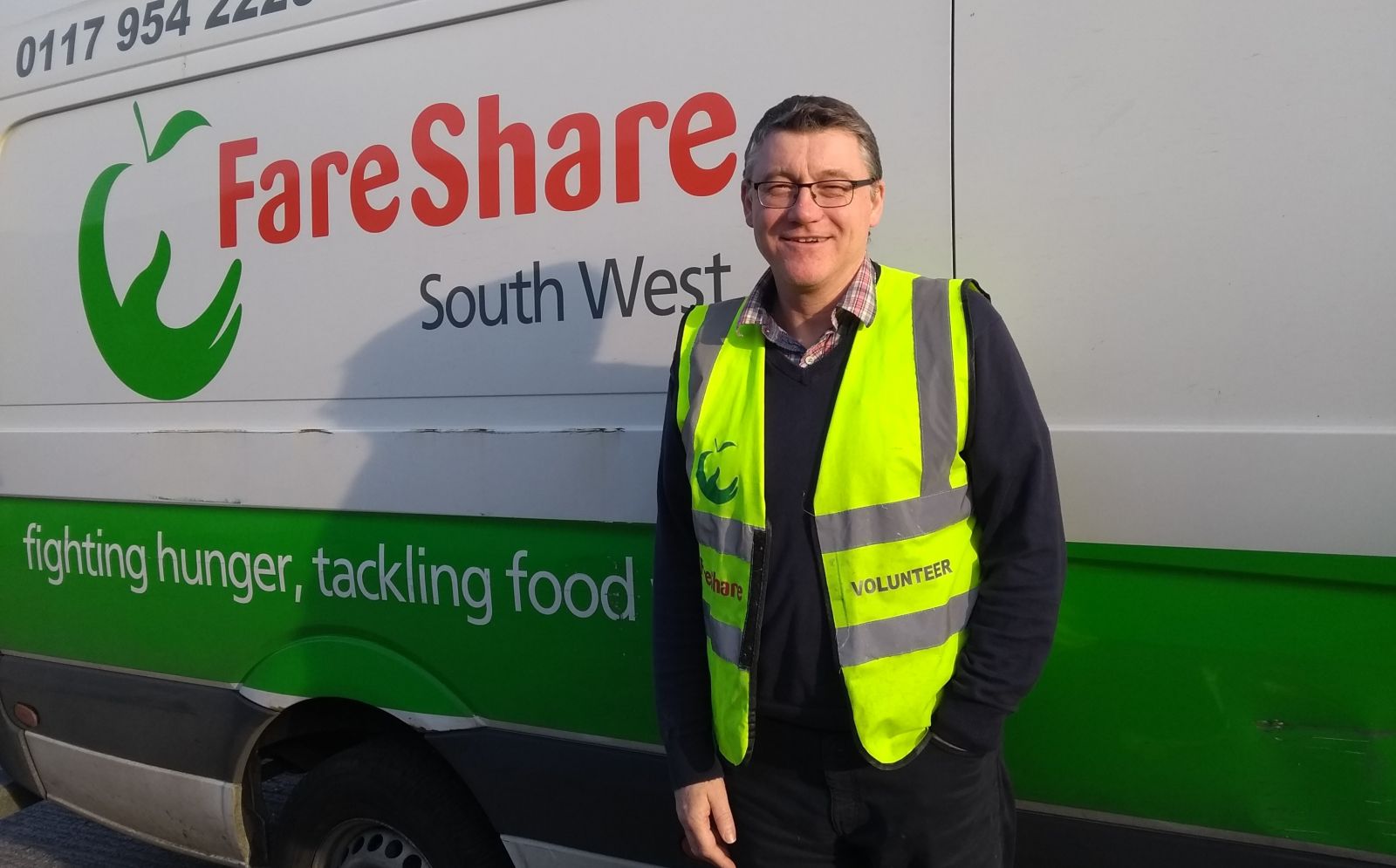 FareShare South West CEO, Julian Mines.