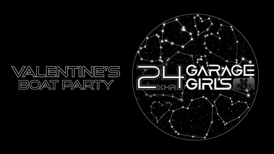 24hr Garage Girls are set to host a Valentine's Day boat party at Thekla this month.