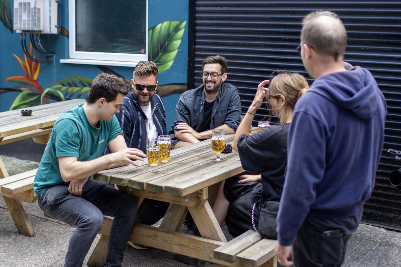 Outside Seating at George and Dragon Bristol