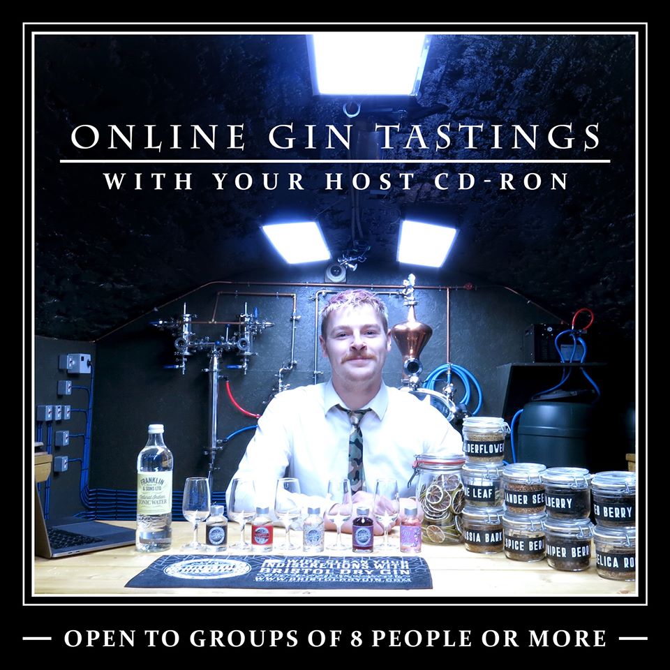 Online gin tastings with Bristol Dry Gin.