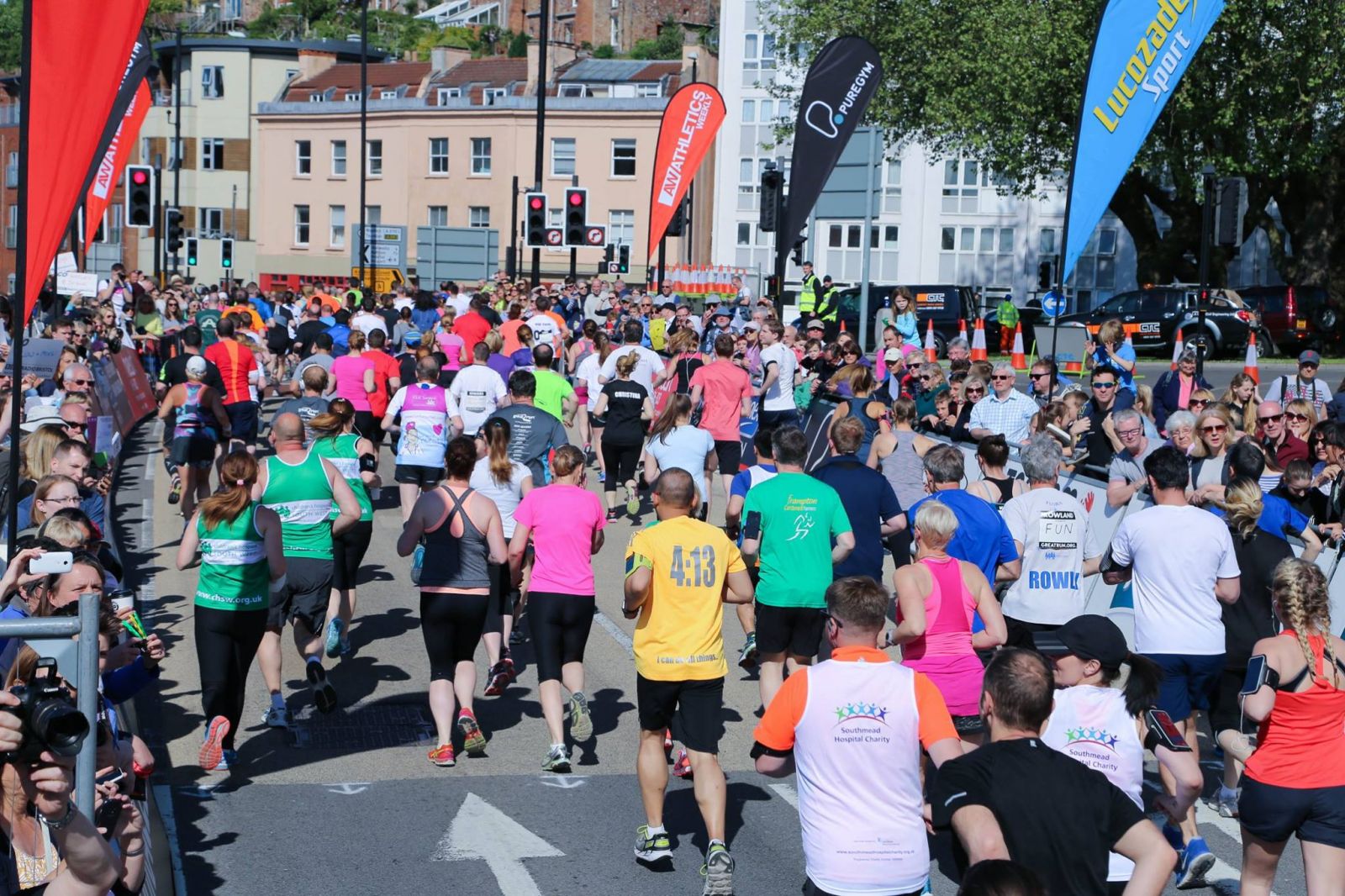 Register to take part in the Great Bristol 10K