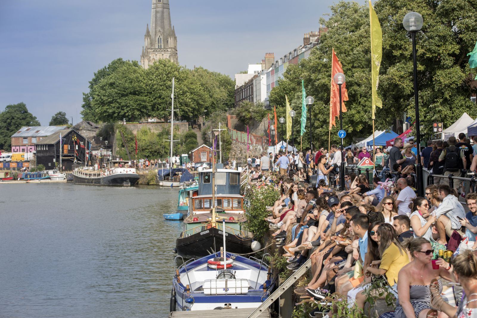 Bristol Harbour Festival's 50th Anniversary celebrations are set to attract thousands of visitors to central Bristol this summer. Photo: Paul Box