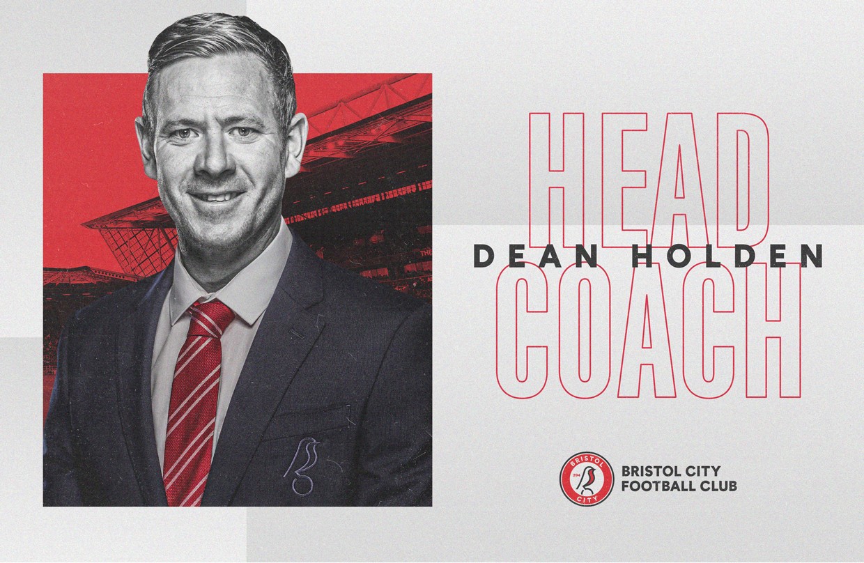 Dean Holden unveiled as new Bristol City Head Coach.