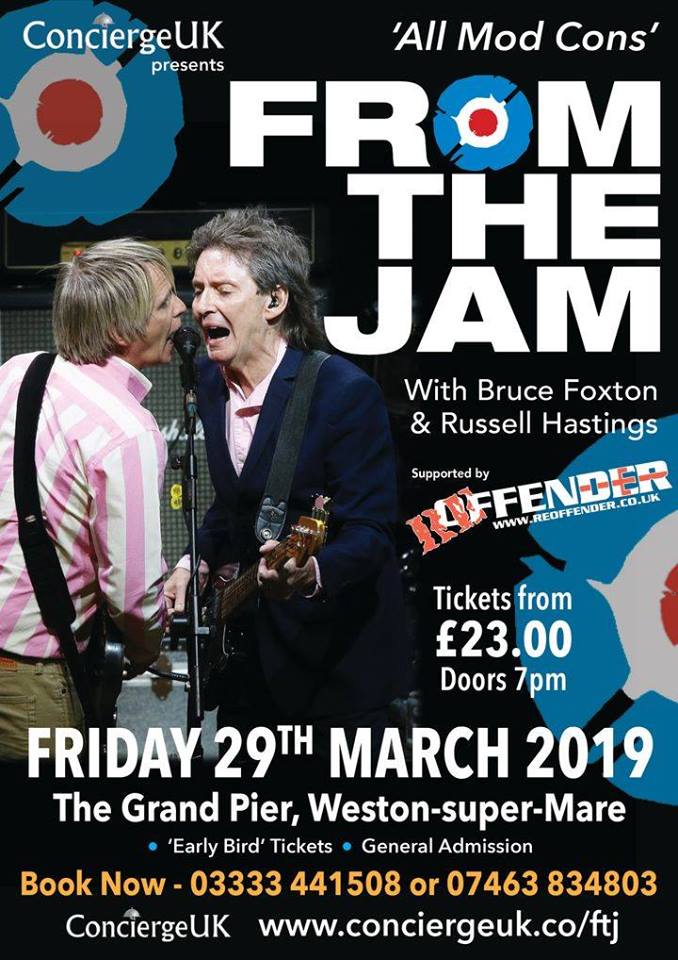 From The Jam live at the Weston-super-Mare Grand Pier.
