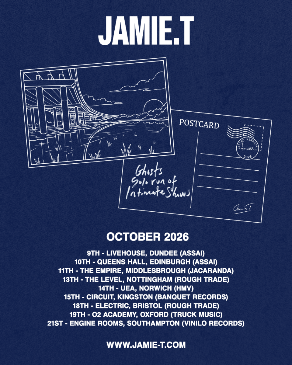 Jamie T at Electric Bristol on 18 October 2026