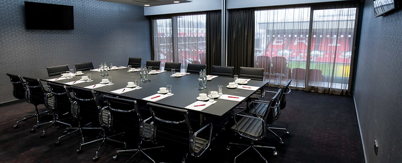 Executive Box at Ashton Gate Stadium in Bristol