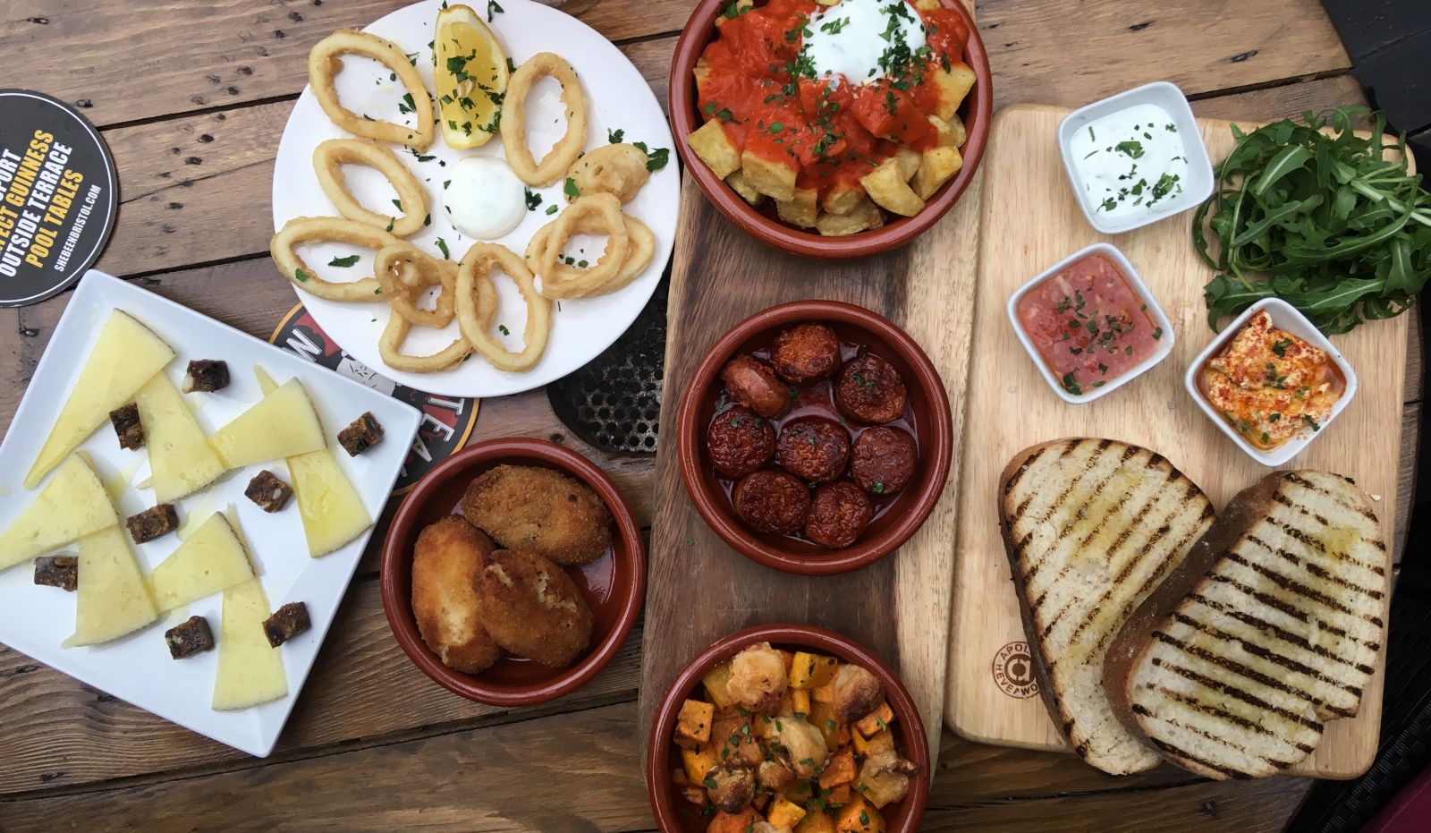 La Yaya Tapas at Steam Bristol.