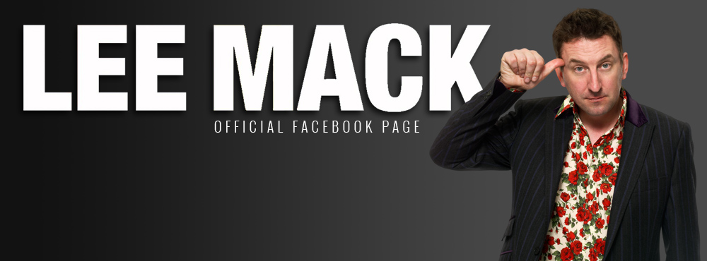 Lee Mack - click for his Facebook page