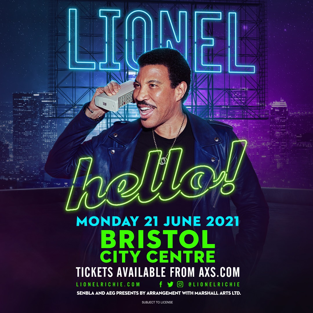 Lionel Richie live in Bristol.